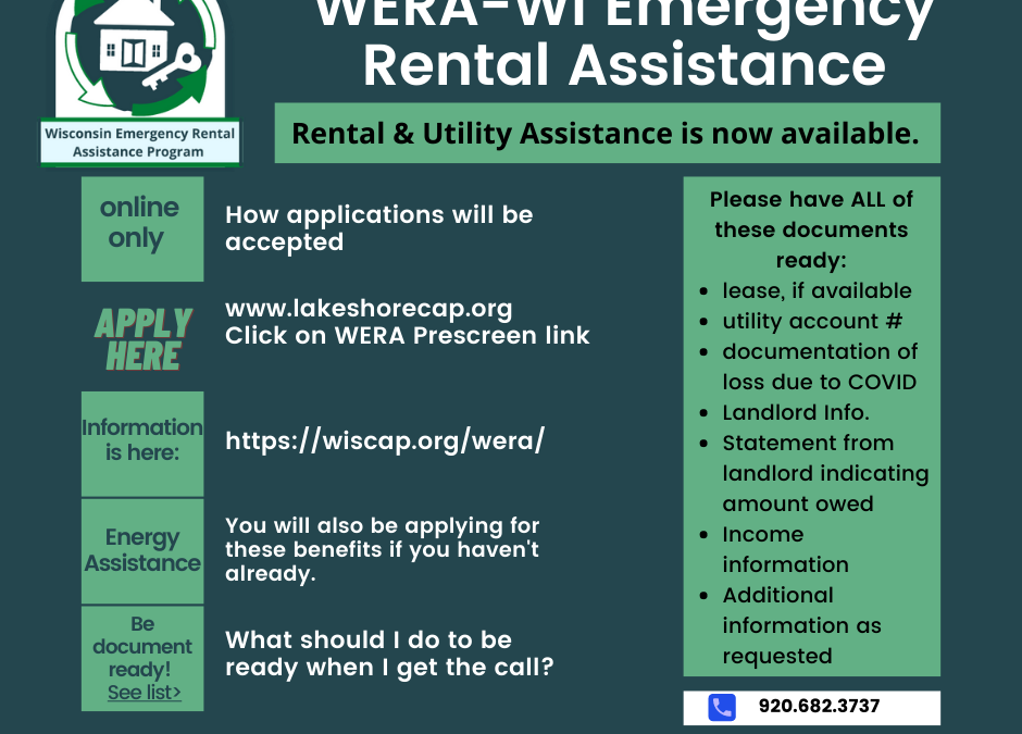 WERA – Rent Assistance Program