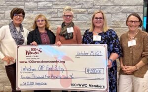 Lakeshore CAP Food Pantry Awarded at October 2023 100+ WWC Giving Event!